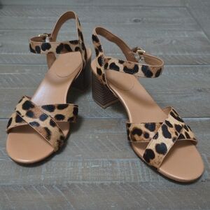 J. Crew Cheetah Print Sandals